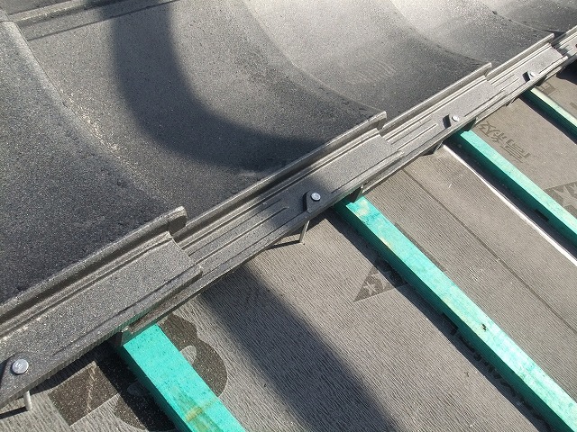 ルーガ施工中の様子